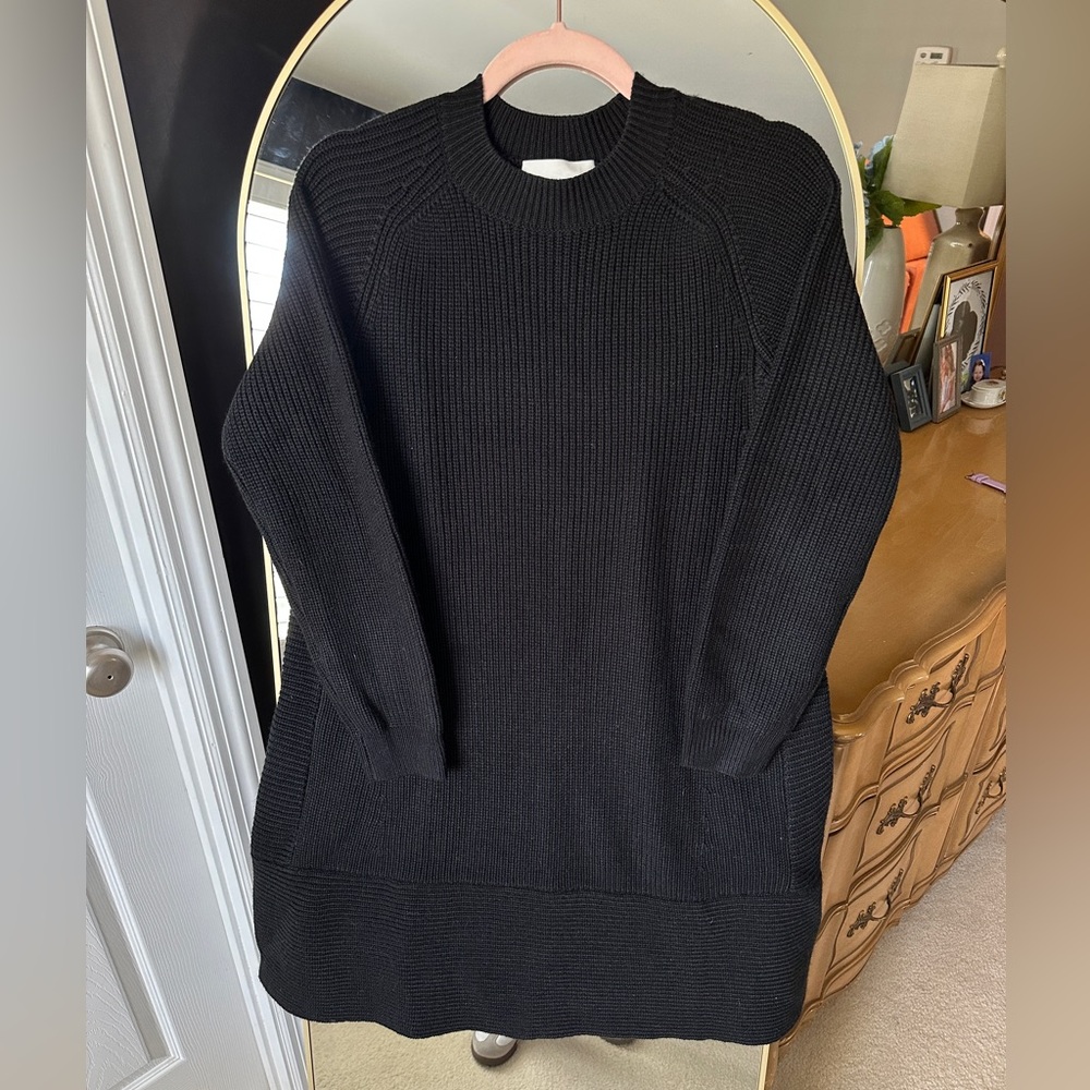 Pomander Place black sweater dress